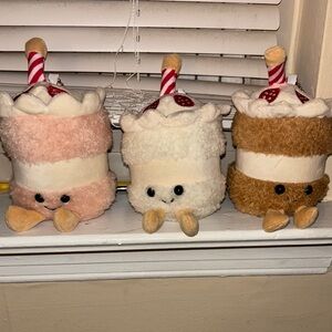 Cute Cupcake Plush Toys Set